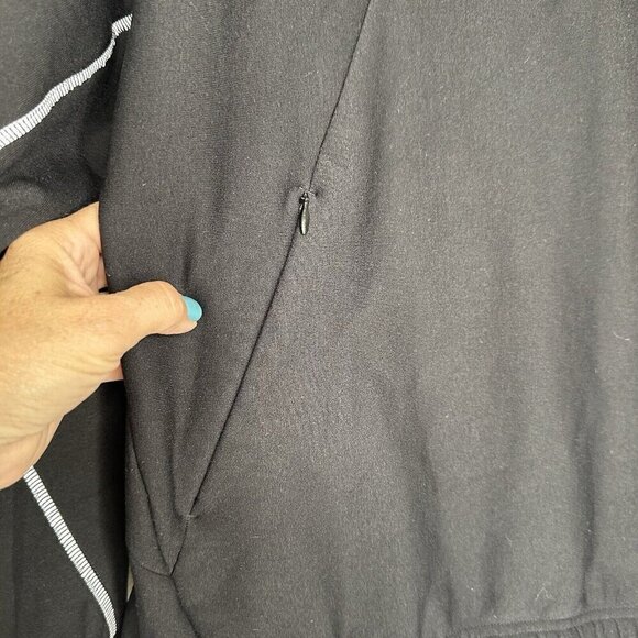 Sweaty Betty Pullover Insulate Thermal Jumper Black Size S Running Pockets Gym - Picture 4 of 11